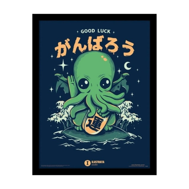 Ilustrata (Good Luck Cthulhu) Collector Print (Framed) - Ilustrata by ...