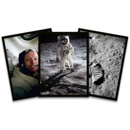 "Artery8 Wall Art Print NASA Apollo 11 Space Armstrong Aldrin Moon ...