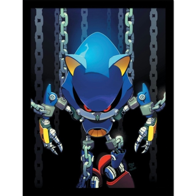 Sonic The Hedgehog (Chains) Framed 30X40Cm Print by Tesco - Marketplace ...