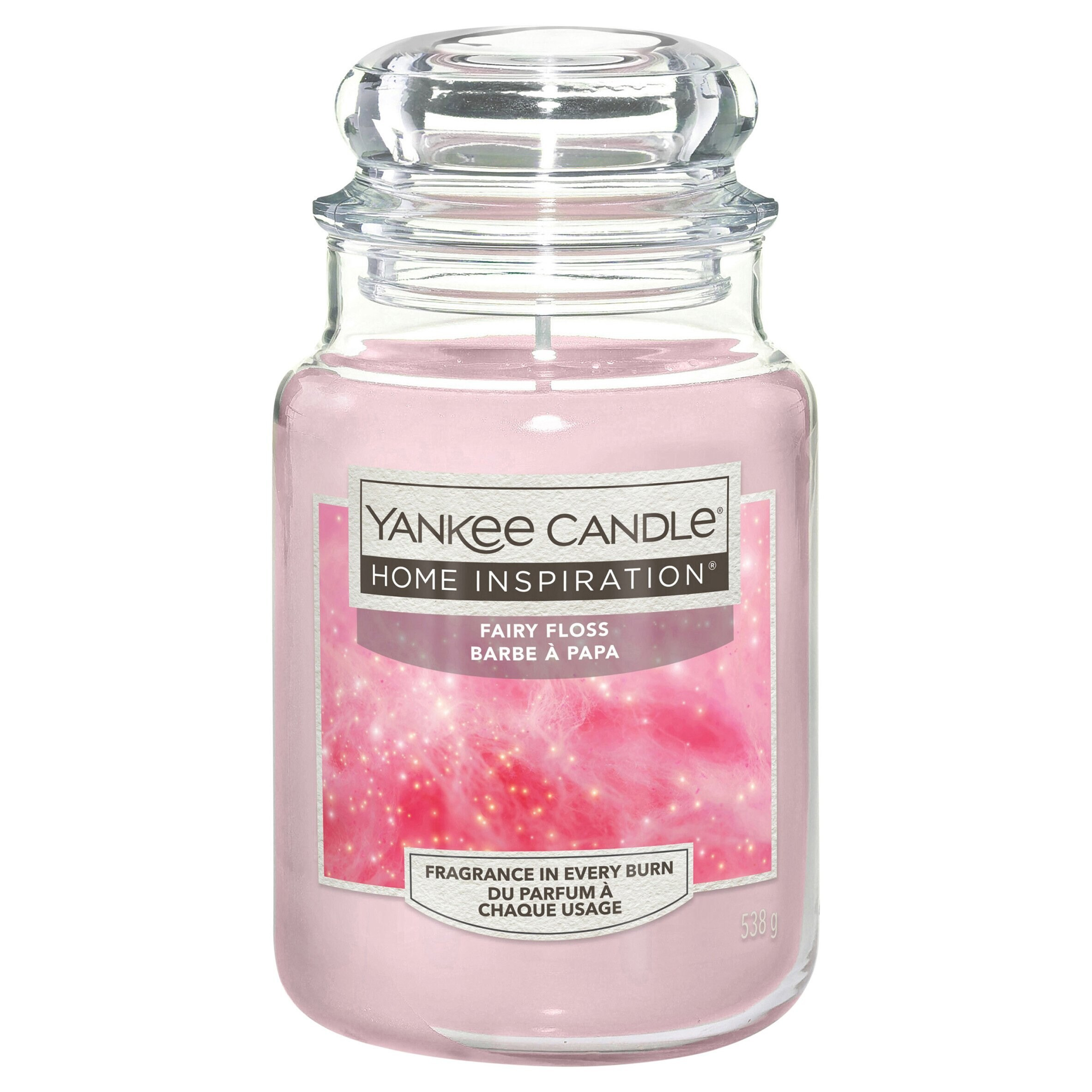 Yankee Candle Large 538G Jar Fairy Floss by Tesco