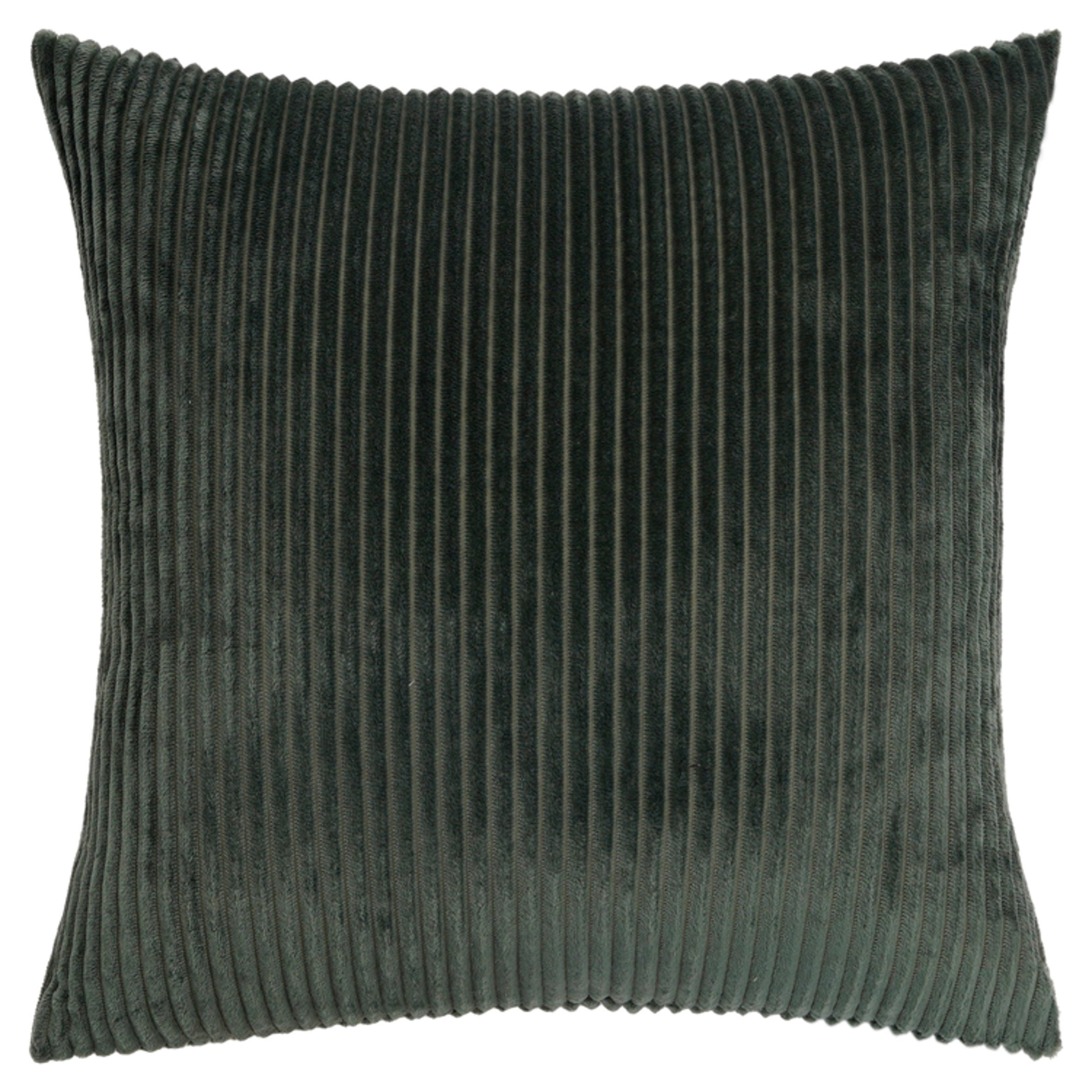 Tesco Forest Green Jumbo Cord Cushion by Tesco