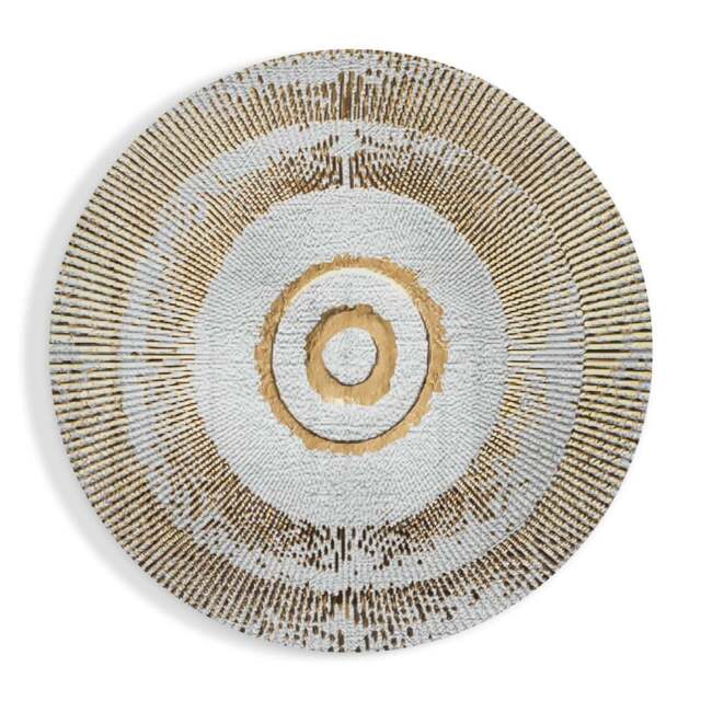 Abstract Loop Glass Wall Art - - That Home Shop | uFurnish.com