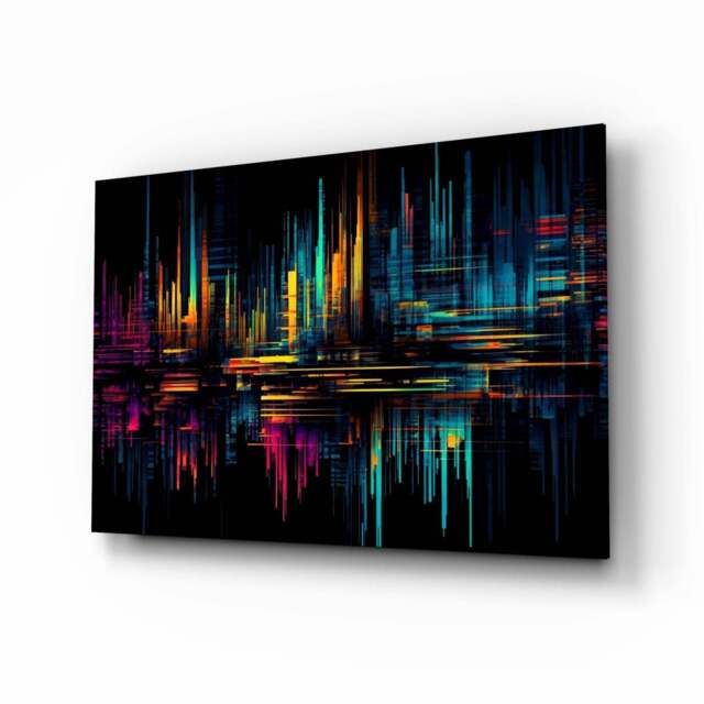 Color Stream Glass Wall Art -- Designers Collection - - That Home Shop ...