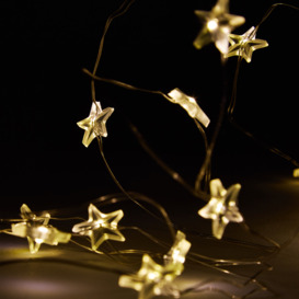 Trille Star Battery Fairy Lights By Sirius