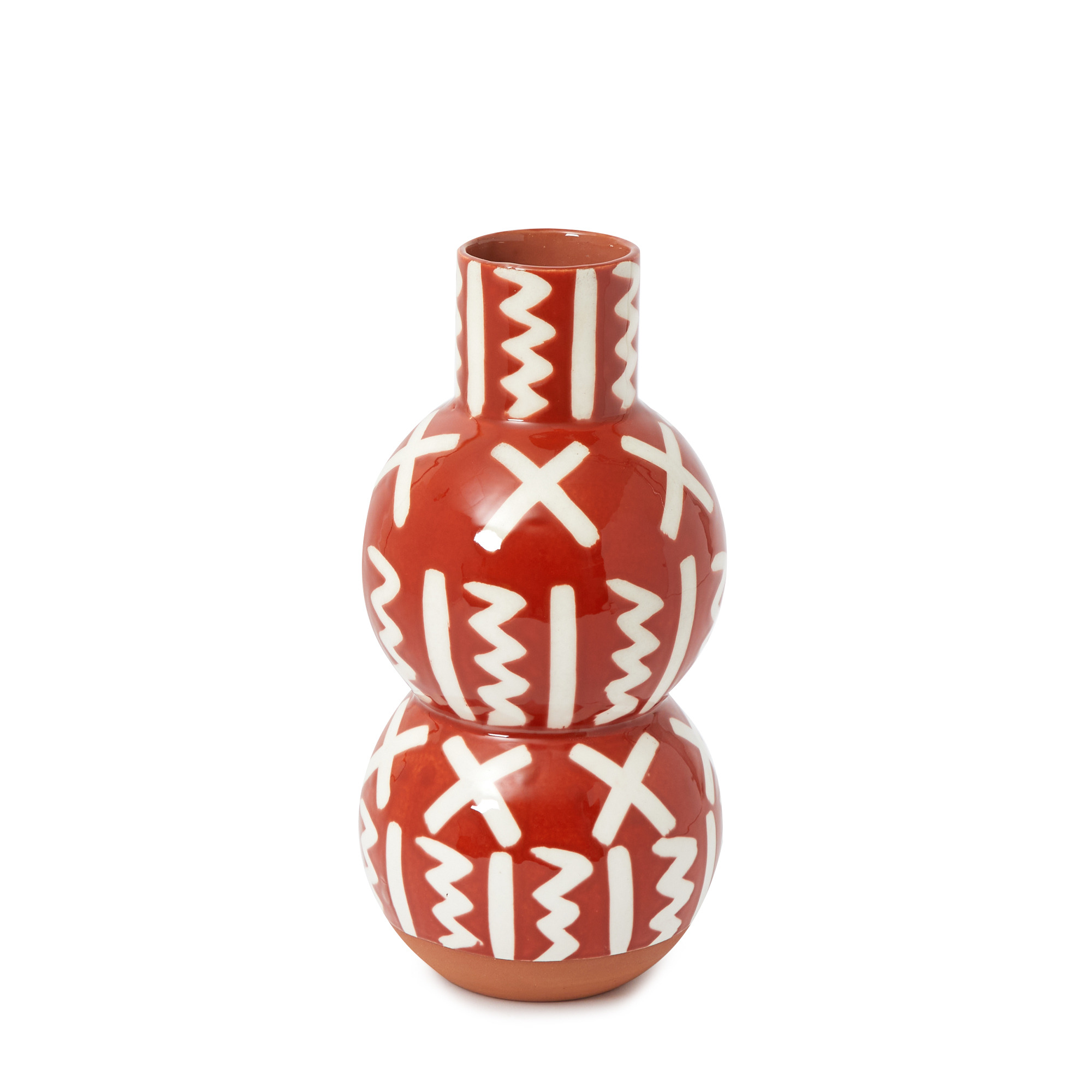 Exclusive Jouj Vase in Terracotta By Bouchra Boudoua by The Conran