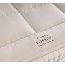 Vispring Pillowtop Mattress Topper (Large Emperor Bed)
