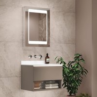 Neche illuminated LED Bathroom Mirror Cabinet - 40*60 / 60cm by The ...