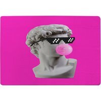 Benjamin Tate Design Plaster Statue, David's Head In Pixel Glasses ...