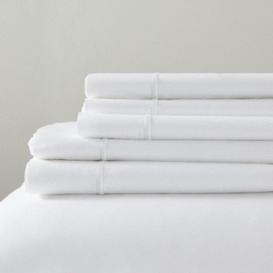 Savoy Fitted Sheet, White, Super King