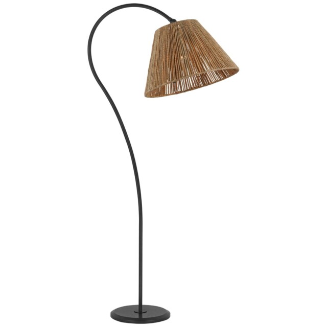 Visual Comfort - Amber Lewis - Dume Large Arched Floor Lamp - Aged Iron ...