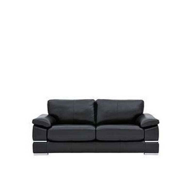 Primo Italian Leather Sofa Bed Fsc&Reg Certified by Very