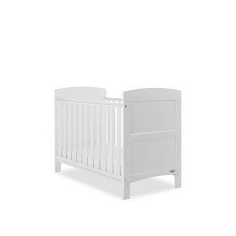 Obaby Grace Mini Cot Bed White, White by Very