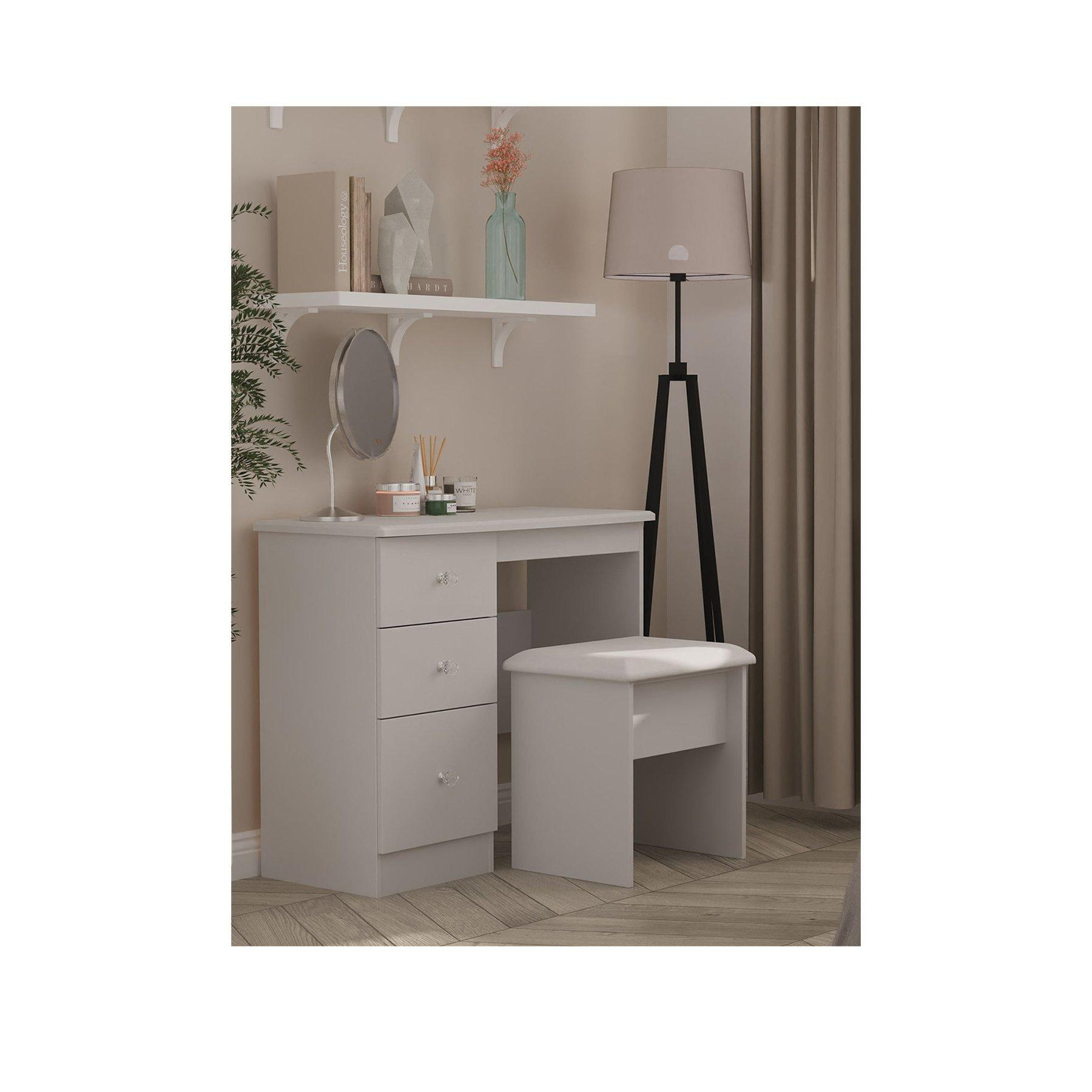 Swift Verve Ready Assembled Dressing Table With Stool Fsc&Reg