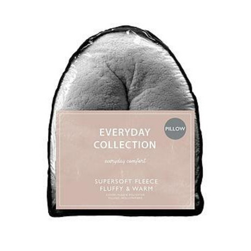 Very Home Teddy Fleece V Shaped Pillow Cream by Very