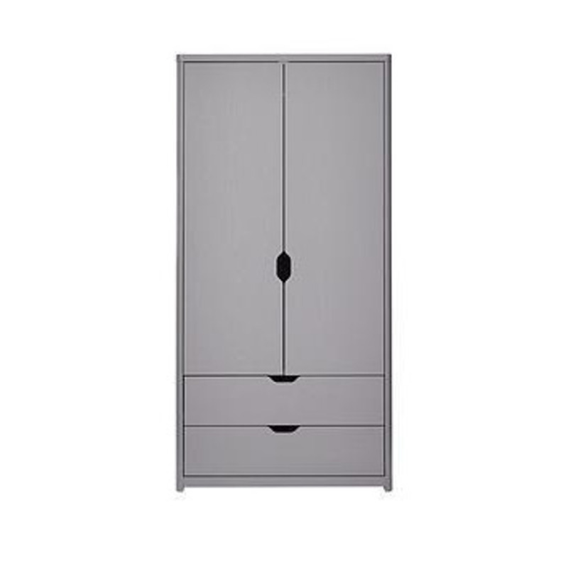 Very Home Aspen 2 Door, 2 Drawer Wardrobe Grey Oak Effect, Grey Oak