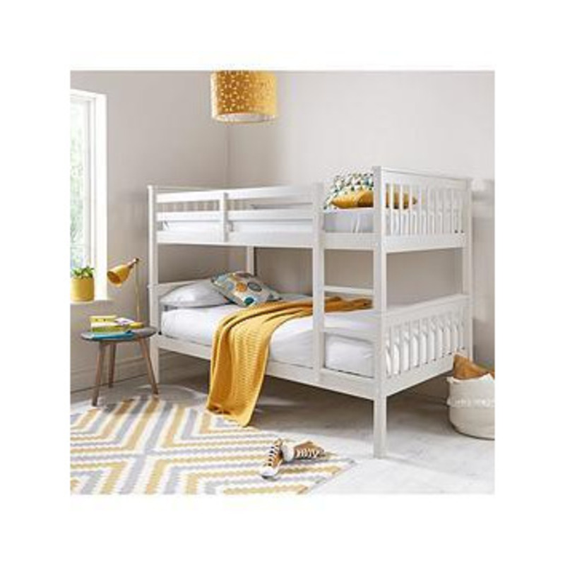 Very Home Novara Bunk Bed White FSC® Certified Bunk Bed Frame