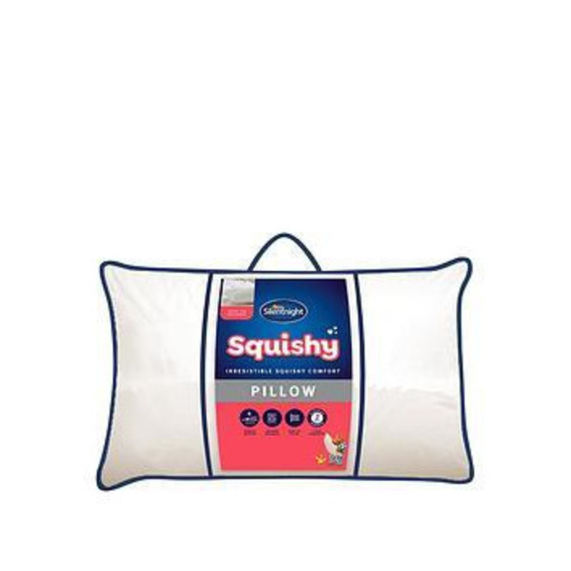 Silentnight Squishy Pillow White by Very
