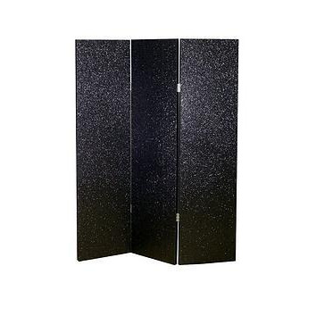 Sequin Screen Arthouse Sequin Screen / Room Divider Black by Very | ufurnish.com