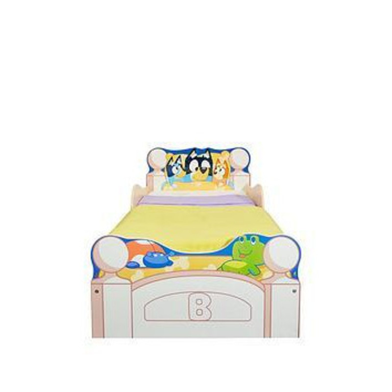 Bluey Kids Toddler Bed with Storage Drawers, Multi by Very