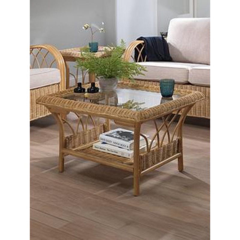 Desser Viola Light Oak Conservatory Coffee Table by Very