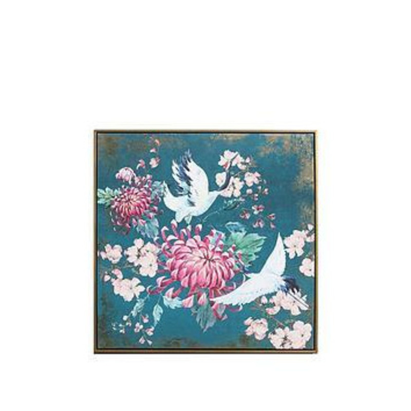 Arthouse Japanese Canvas Wall Art With Foil by Very