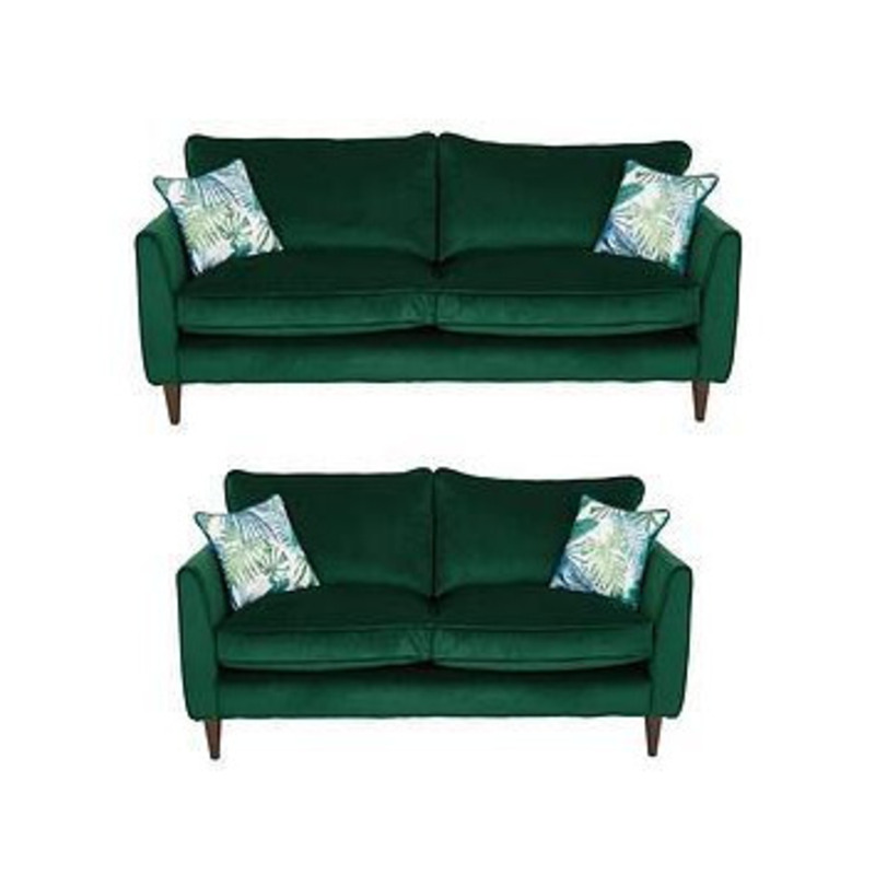 Very Home Pasha Fabric 3 Seater + 2 Seater Sofa Set (Buy And Save!) by