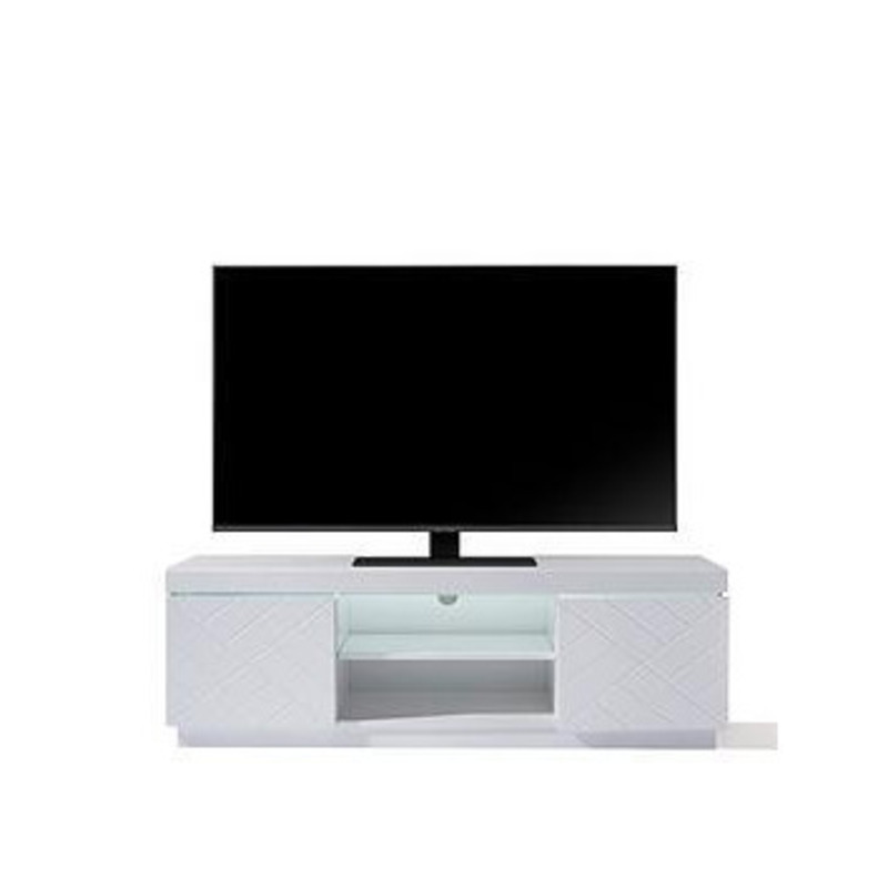 Very Home Kara Tv Unit With Led Strip Light Fits Up To 55 Inch Tv