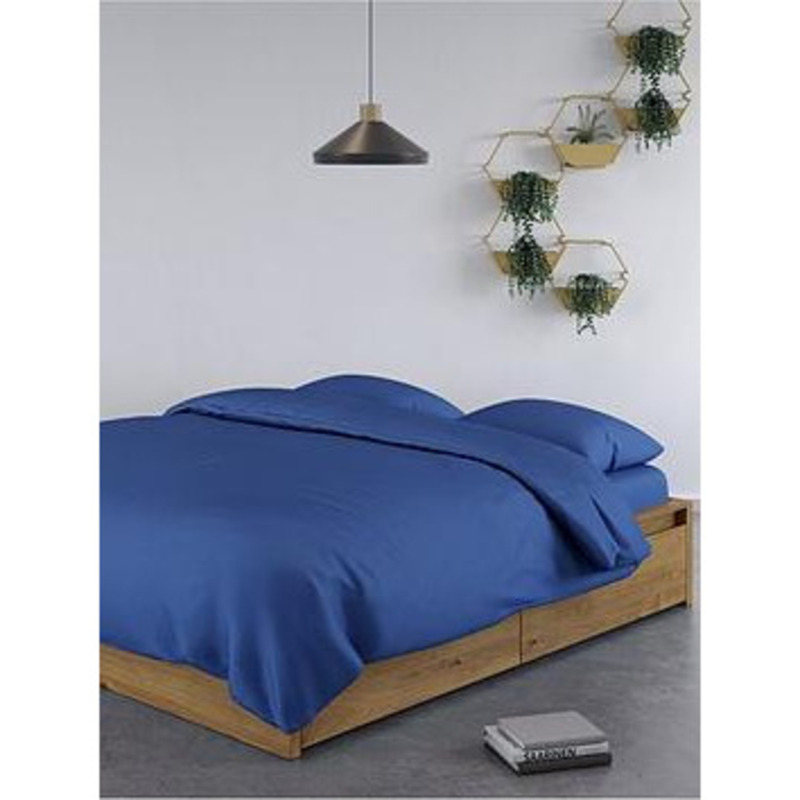 Panda London 100 Bamboo Duvet Cover Navy by Very
