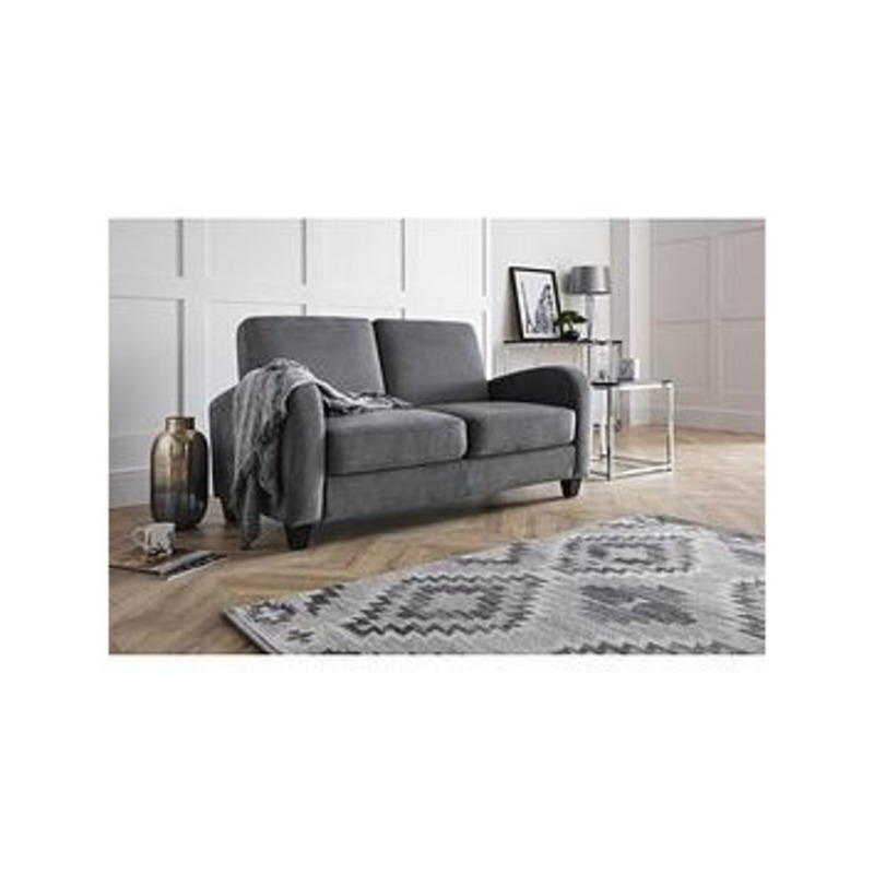 Julian Bowen Vivo 2 Seater Sofa In Dusk Grey Chenille by Very