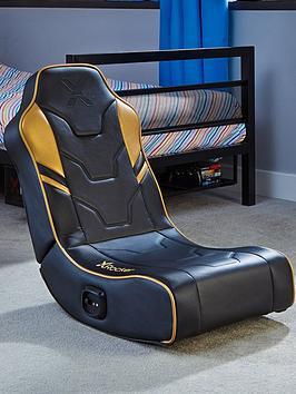 X Rocker Shadow 2.0 Gold Limited Edition Stereo Audio Gaming Floor ...