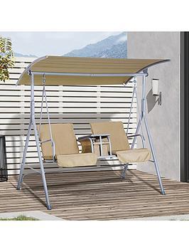 Outsunny 2 Seater Swing Bench by Very | ufurnish.com