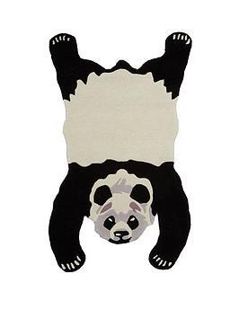 Interiors By Premier Kids Panda Rug by Very | ufurnish.com