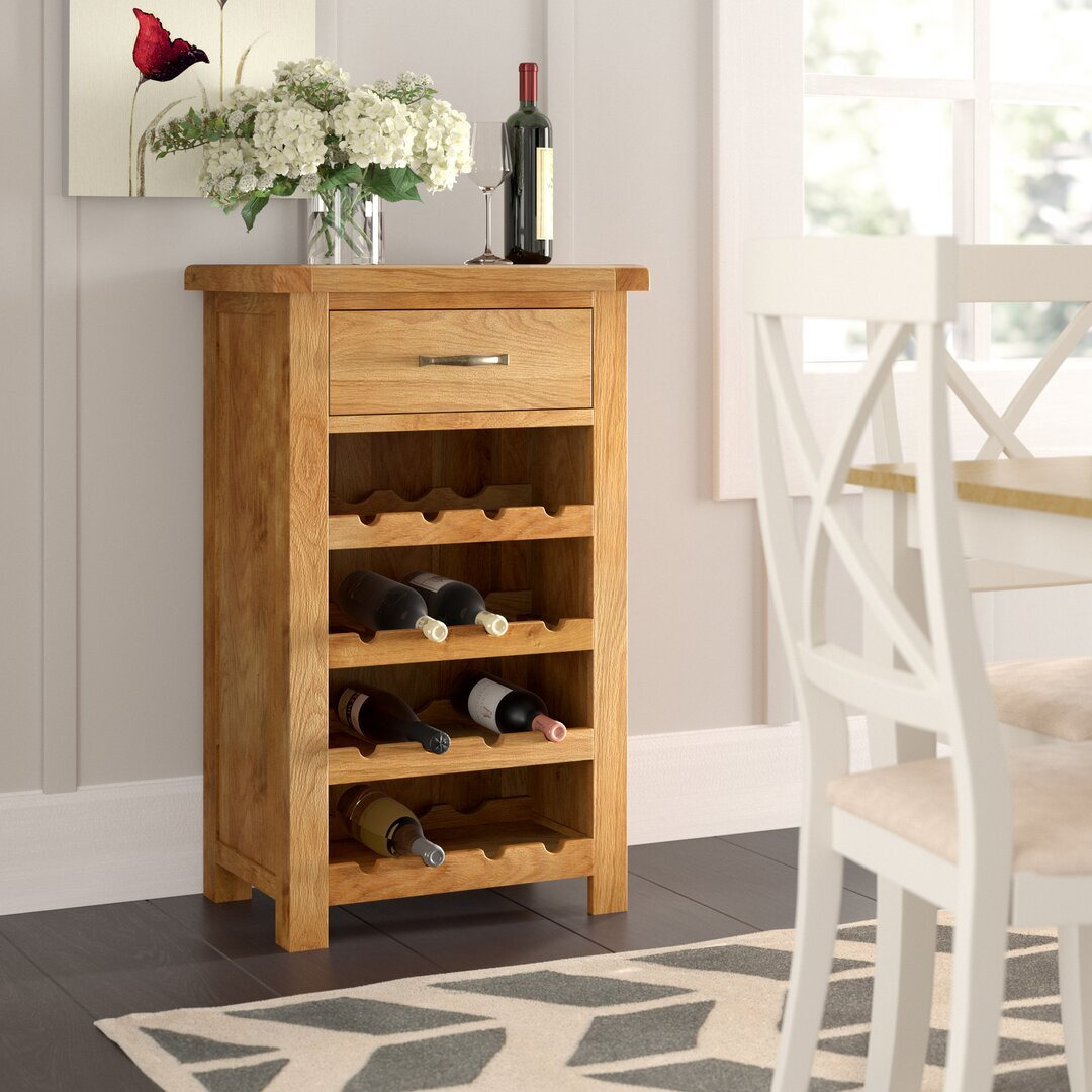 Durnish Rack 16 Bottle Petite Wine Rack by Wayfair | ufurnish.com