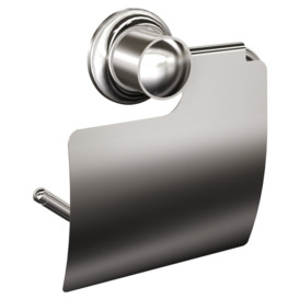 Azu Wall Mounted Toilet Roll Holder with Cover