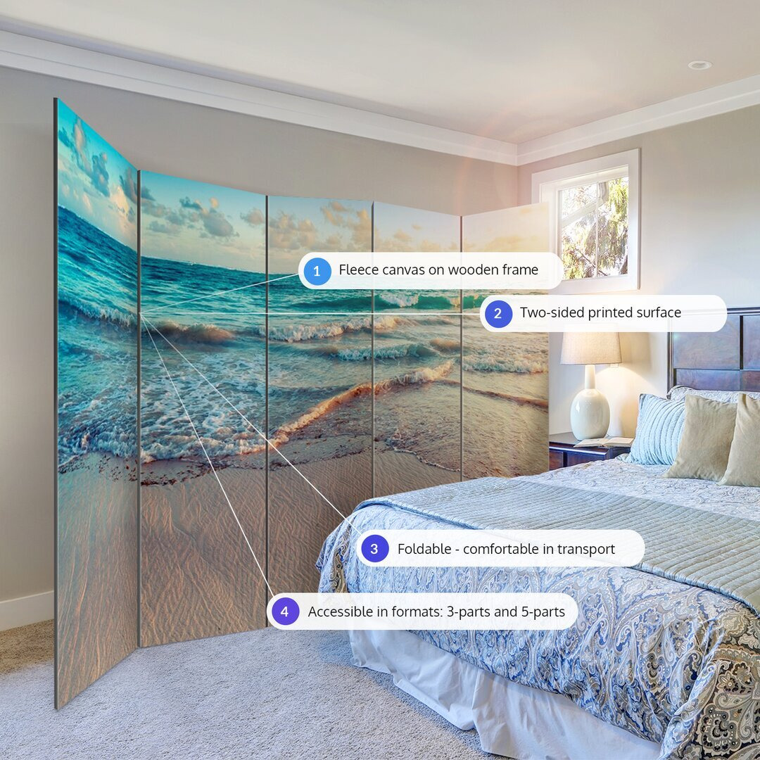 5 Panel Room Divider by Wayfair | ufurnish.com