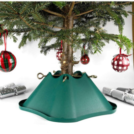 Bosmere Green Plastic Christmas Tree Stand For 8Ft Tree (14Cm Truck), G472