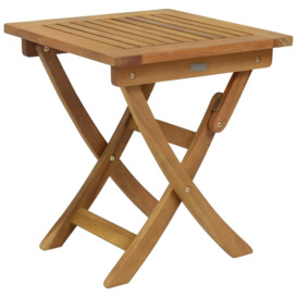 Andrimont Folding Wooden Side Table