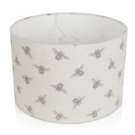 Bees Cotton Drum Lamp Shade