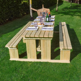 Tinwell Wooden Picnic Bench