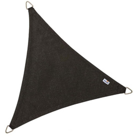 Coolfit Black 5m X 5m Triangular Shade Sail