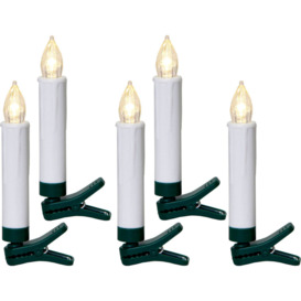 Christmas Candles Lighted Display