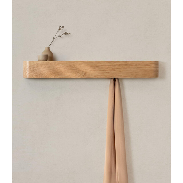 Wall Mounted Coat Rack Modern Design Coat Rack With Hidden Wall Hooks ...