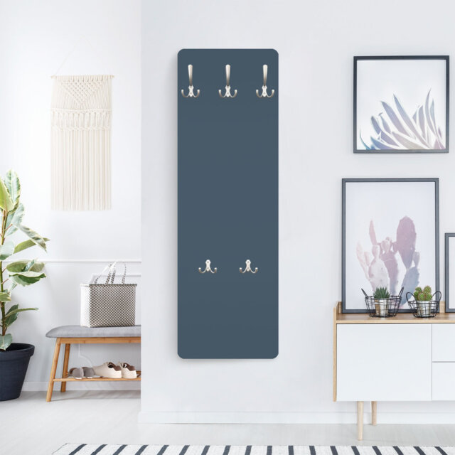 Slate Blue Wall Mounted Coat Rack by Wayfair | ufurnish.com