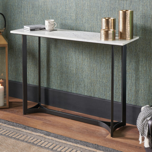 Vitiello 112cm Marble Top Console Table by Wayfair | uFurnish.com