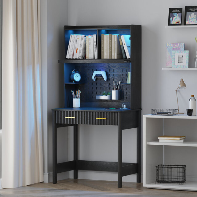 168cm Multi-function Home Office Workstation Computer Desk With ...