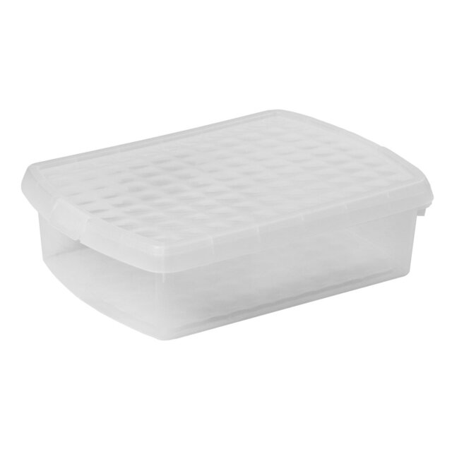 Wham Clip Rectangular Plastic Storage Boxes with Secure Clip Lock Lids ...
