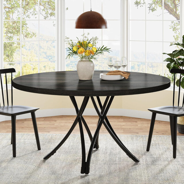 Round 120cm Dining Table by Wayfair | ufurnish.com