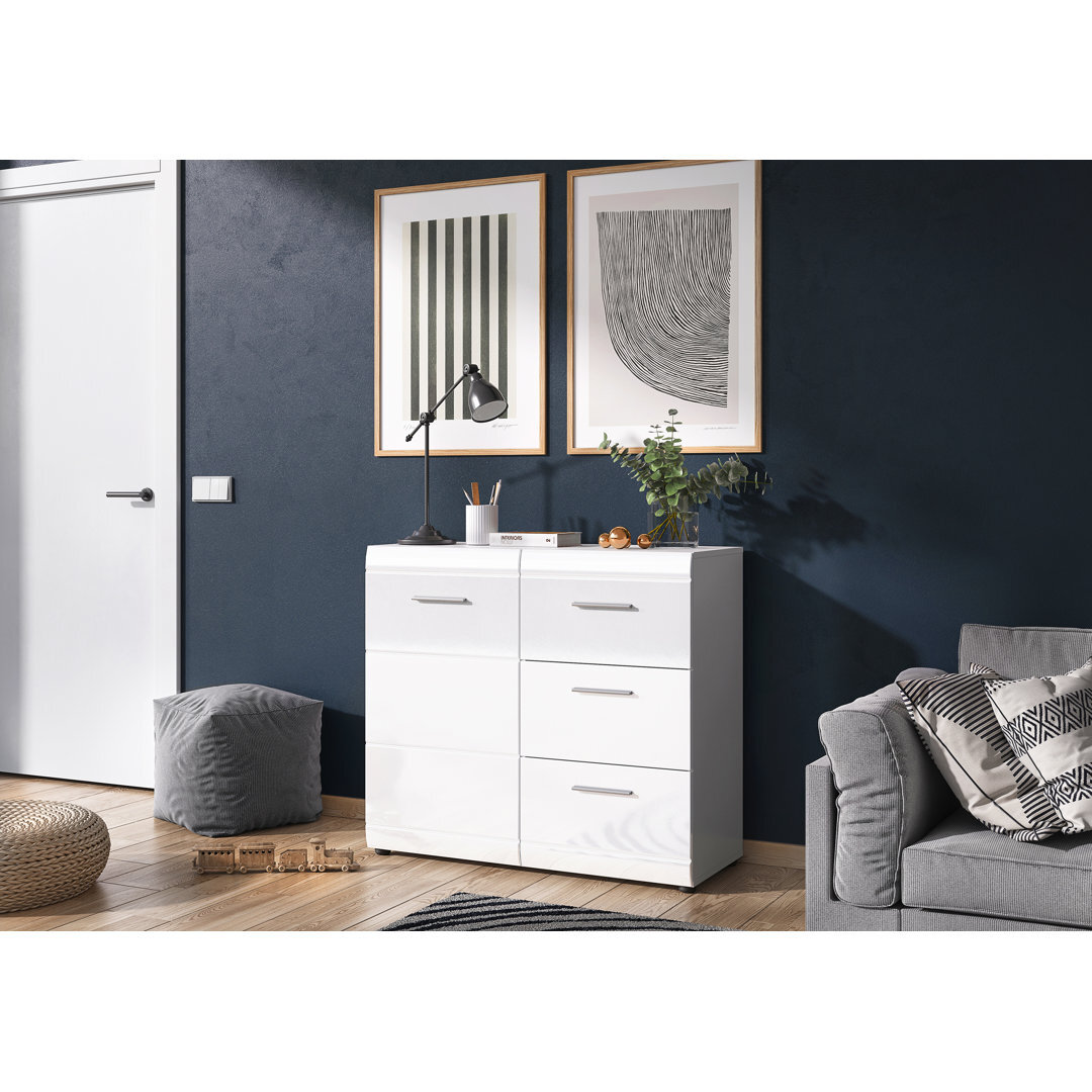 GW-Adana 96 cm W Chest of 3 Drawers by Wayfair | uFurnish.com