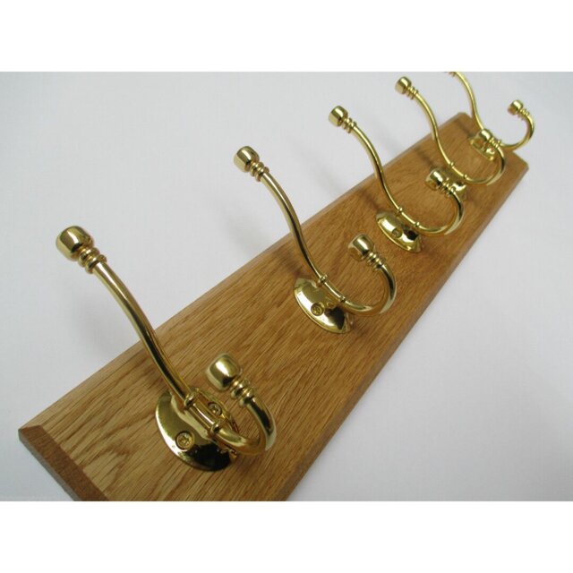 Solid Wood 6 - Hook Wall Mounted Coat Rack by Wayfair | ufurnish.com