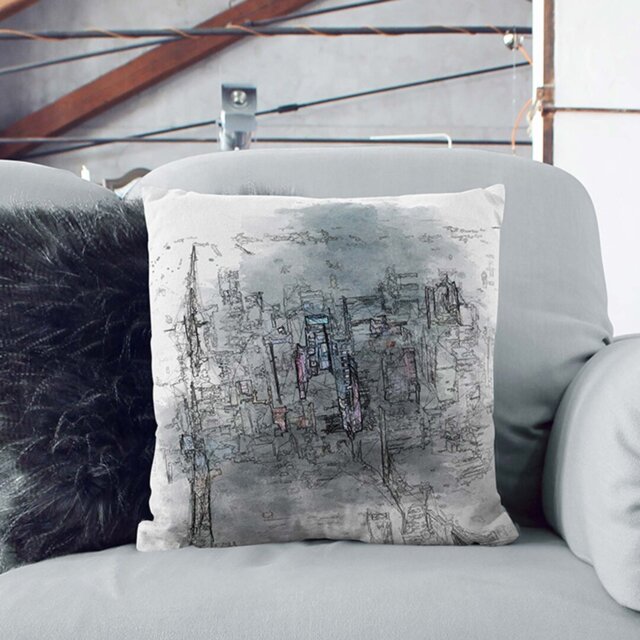 New York City at Night Cushion with Filling by Wayfair | ufurnish.com